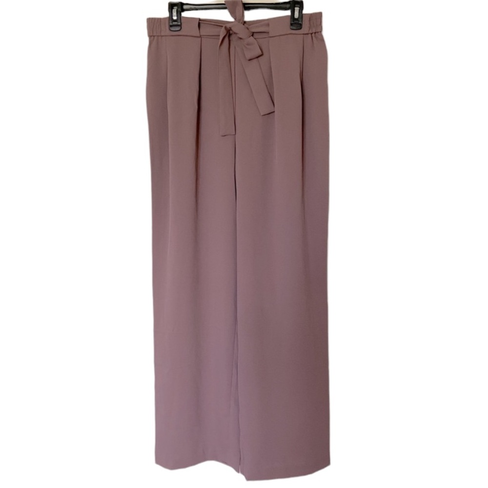 C by One pull on pants wide leg front tie, size Medium
